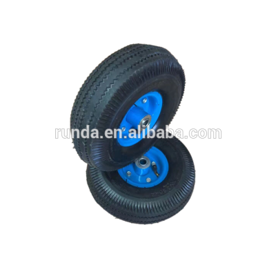 Black color middle size 10inches trolley wheels