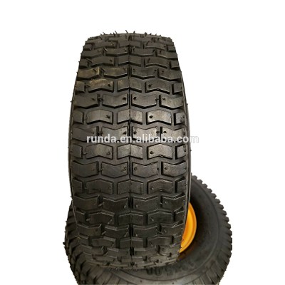 Hot sales turf pattern wider tyre heavy duty wheels