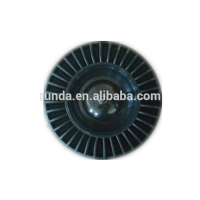 solid rubber coated wheel 16inch for heavy duty wheelbarrow