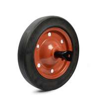 wheelbarrow solid rubber wheel 13inches