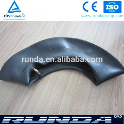 natural rubber inner tube 400-8 with bent valve