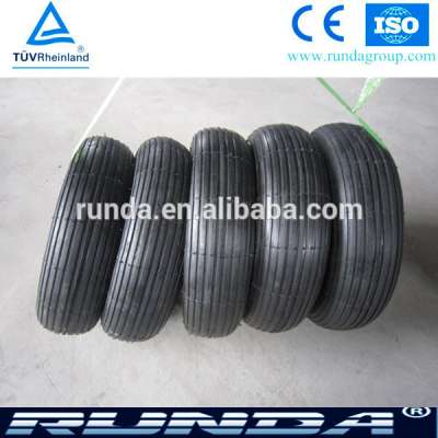 line pattern tyre wheelbarrow tyre 400 6